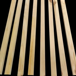 Troldtekt loftsplader lys natur fin 25x600x2400 mm