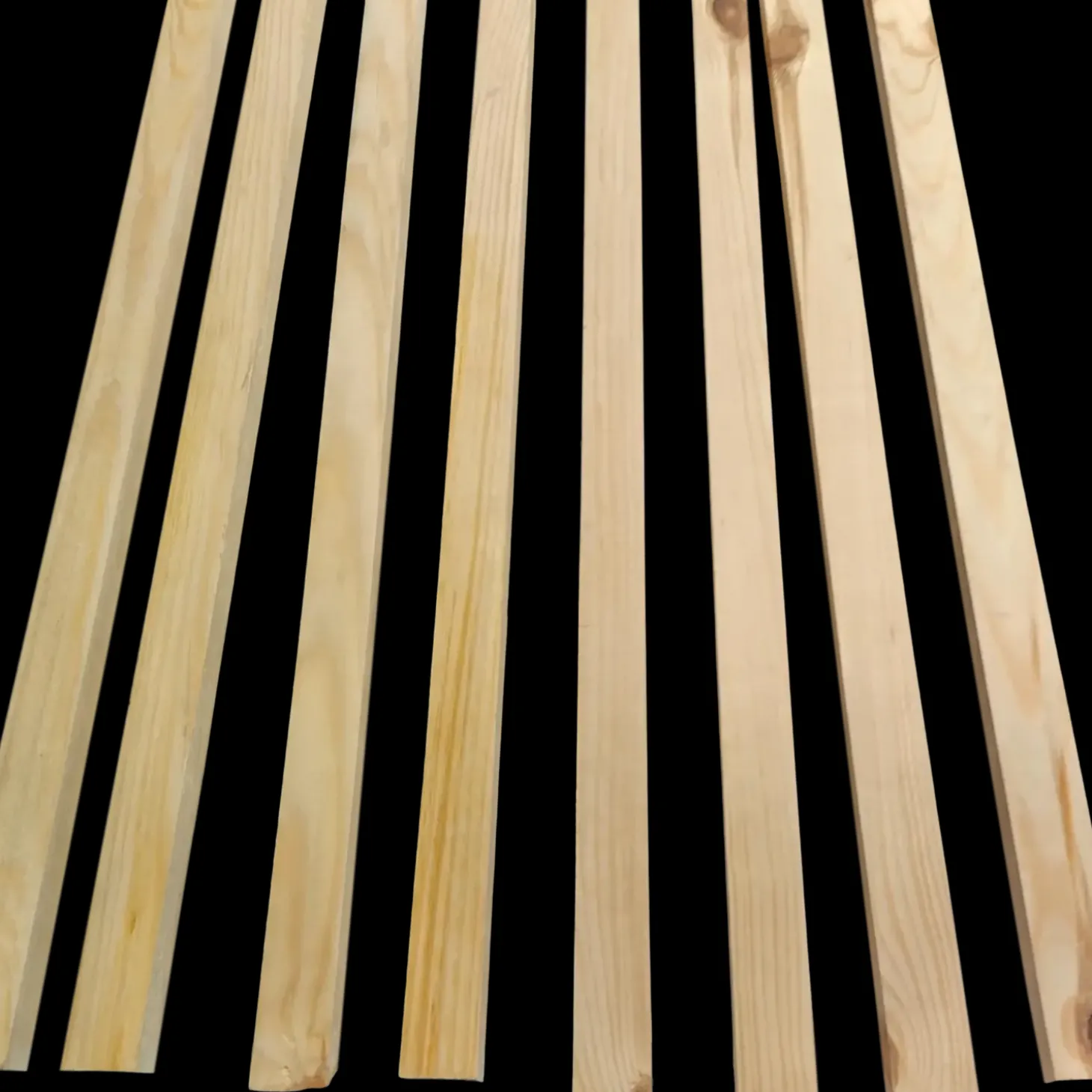 Troldtekt loftsplader lys natur fin 25x600x2400 mm