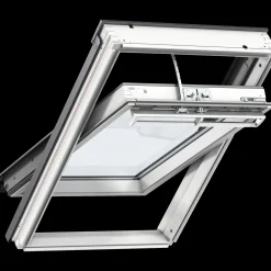 Velux GGL MK04 206821 fjernbetjent vippevindue 3-lags, hvidmalet fyrretræ 78x98 cm