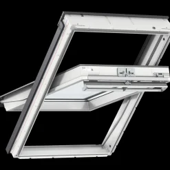 Velux GGU CK04 0068 manuelt vippevindue 3 lags, hvid polyurethan 55 x 98 cm