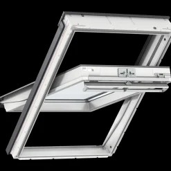 Velux GGU CK04 0068 manuelt vippevindue 3 lags, hvid polyurethan 55 x 98 cm