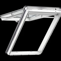 Velux GPU MK06 0066 tophængt 3-lagssuperlavenergi polyuretan vindue hvid 78x118 cm