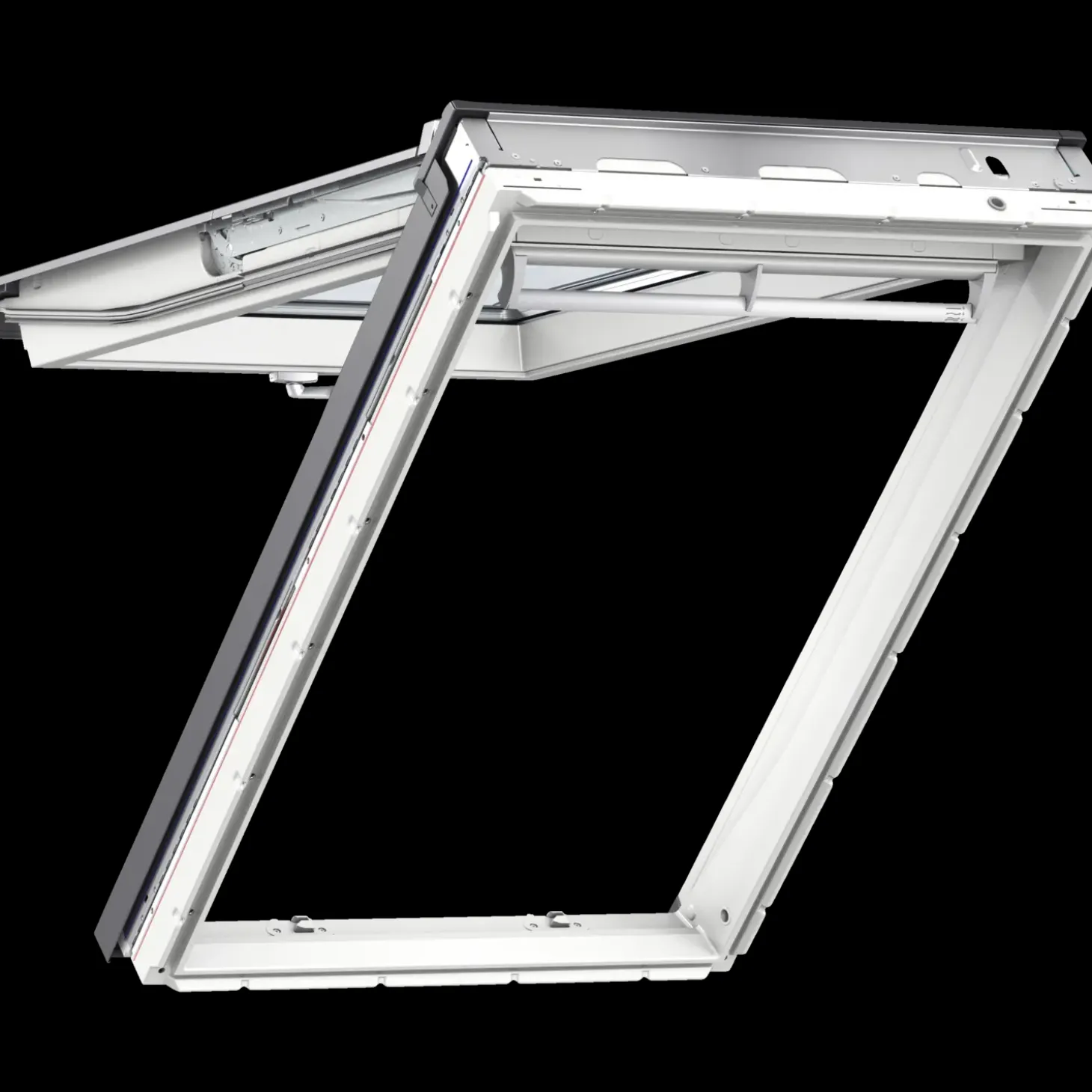 Velux GPU MK04 0068 tophængt superlavenergi polyuretan vindue hvid 78x98 cm