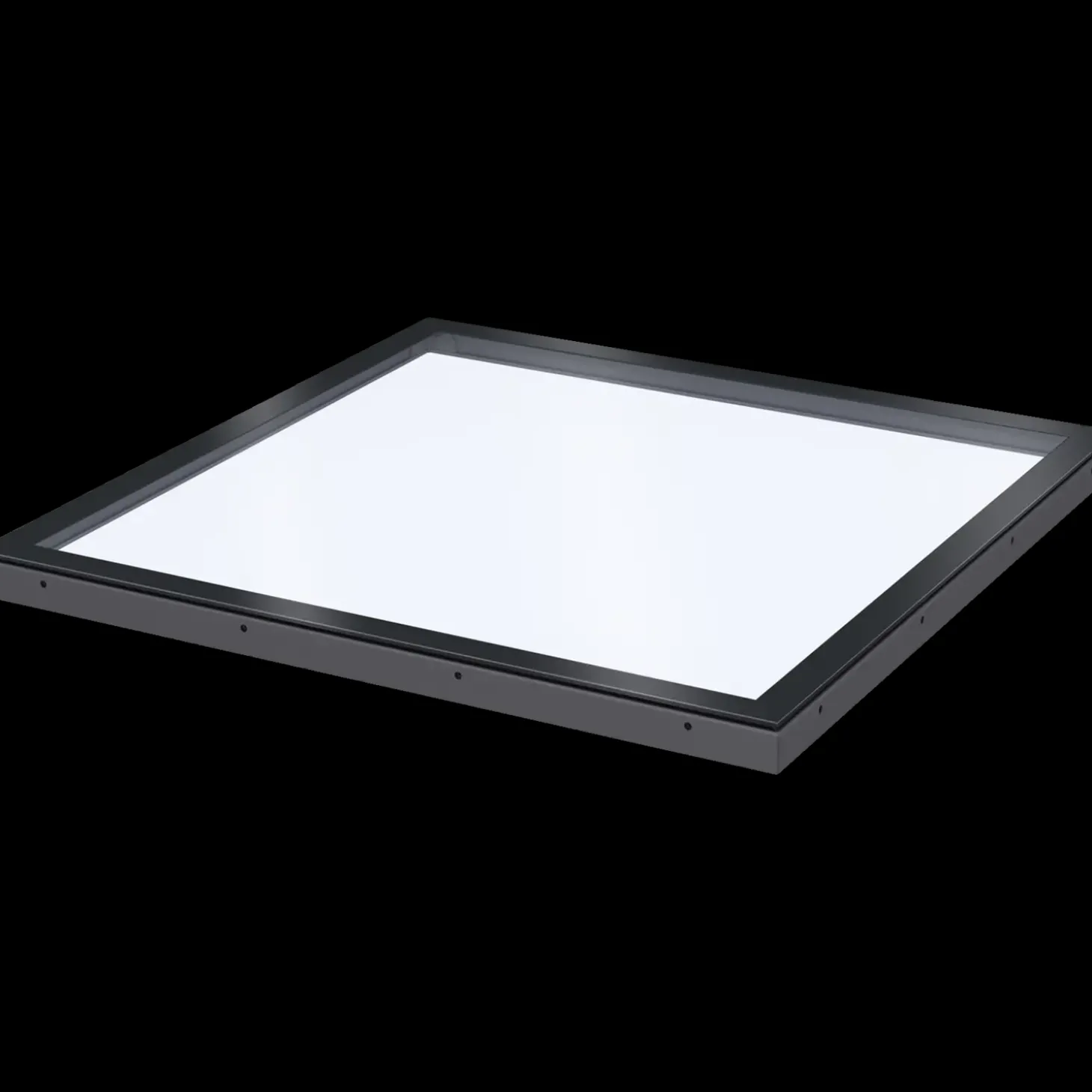 Velux ISU 2093 top til fladtagsvindue, plant glas 60x60 cm