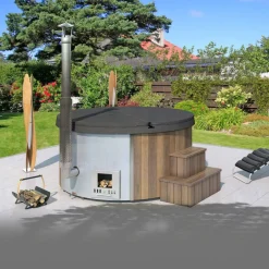 Vildmarksbad THOR til 6 personer, Ø200 cm