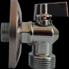 Vinkelventil 1/2"x3/4" m/kontraventil krom