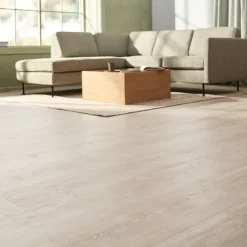 Wallmann Impressive kork/vinylgulv grå vasket eg 228x1830x7,5 mm