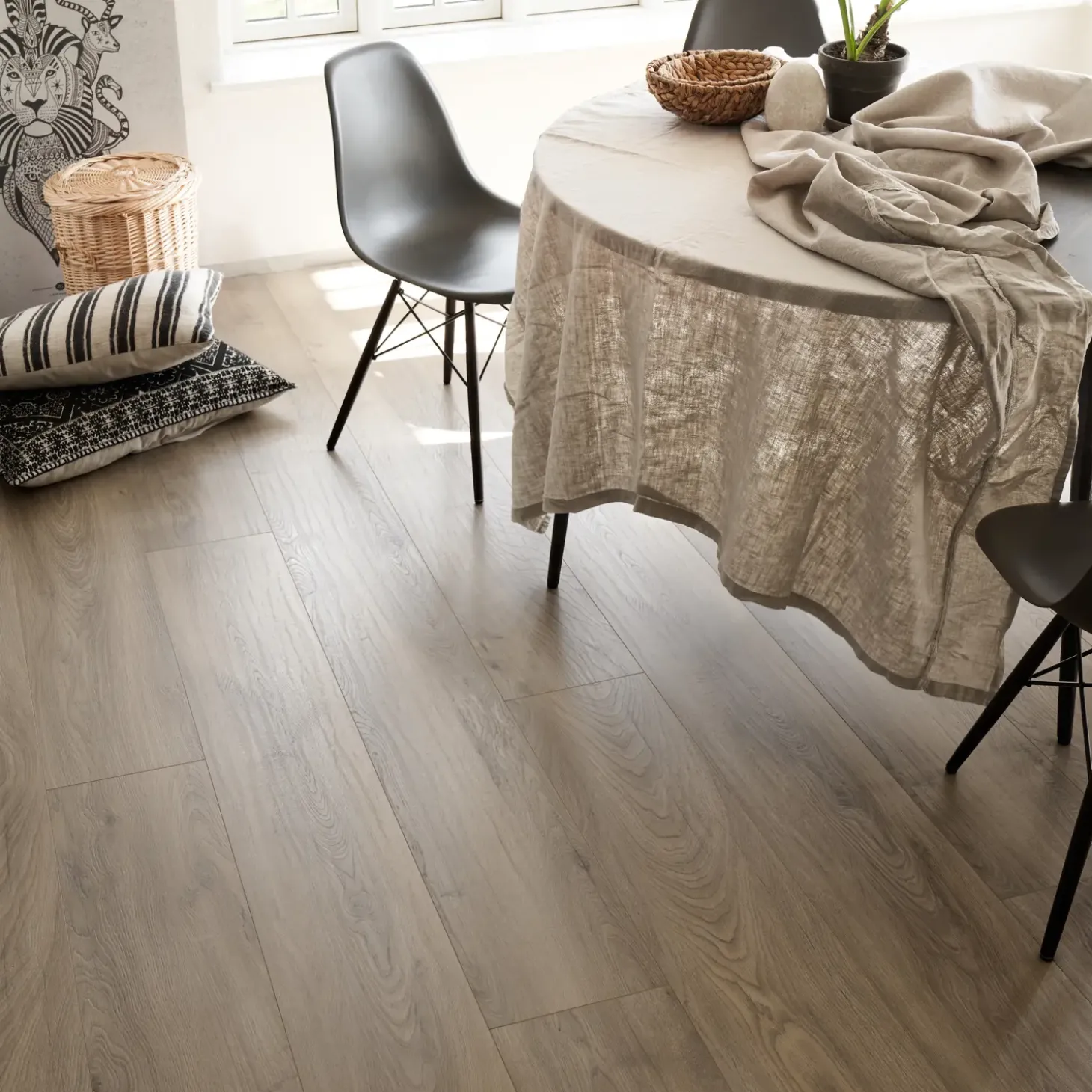 Wallmann Organic silent hybridgulv drifted eg  245x2003x9  mm