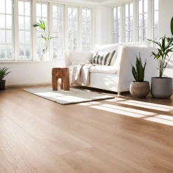 Wallmann Organic silent hybridgulv mørk natur eg 245x2003x9 mm