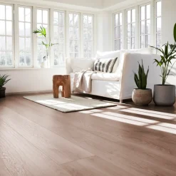 Wallmann Organic silent hybridgulv lys brun eg 245x2003x9 mm