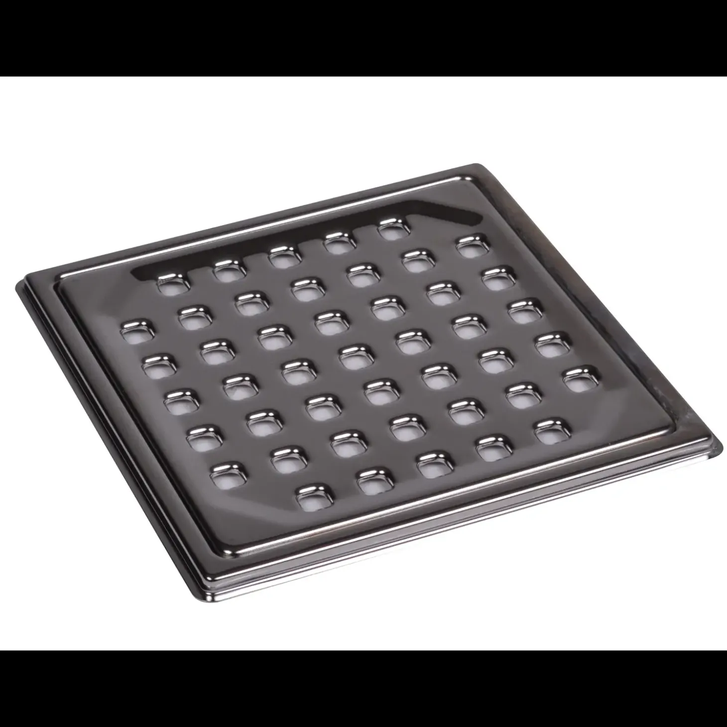 Wavin rustfri rist og ramme 150x150 mm