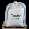 Weber 6,6% bakkemørtel 0-4 mm, 500 L