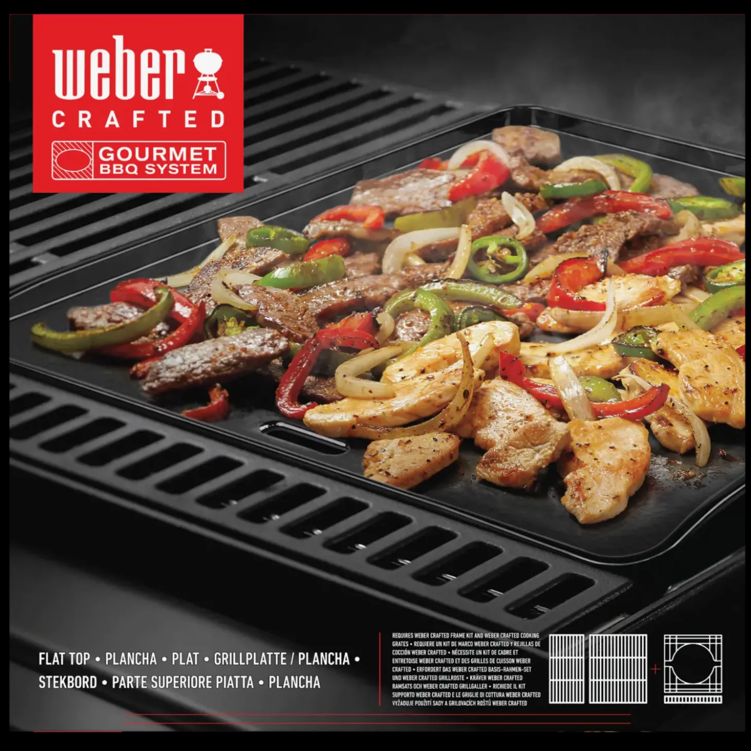 Weber® Crafted stegeplade