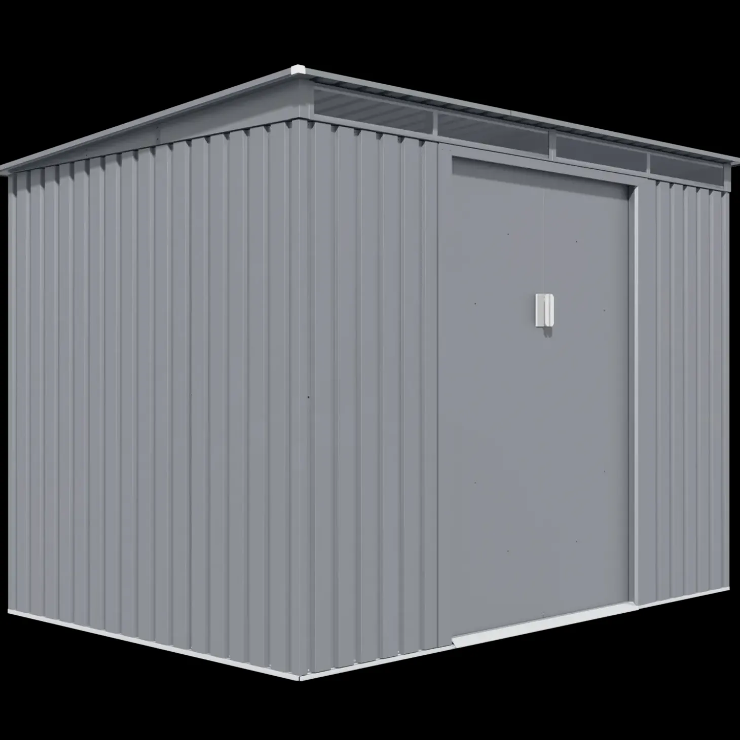 William redskabsskur med dobbeltdør, 4,72 m²