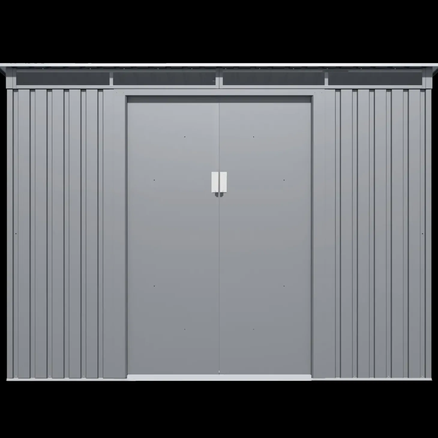 William redskabsskur med dobbeltdør, 4,72 m²