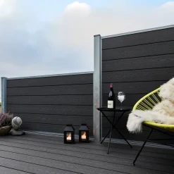 Wimex Fur Classic Komposithegn Koksgrå 180 cm