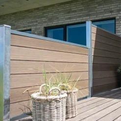 Wimex Livø Prime komposithegn m. lys MatBrun 180 cm