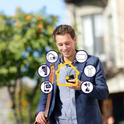 Yale smartphone alarm pakke